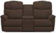 La-Z-Boy® Lancer Espresso Power Reclining Loveseat with Headrest and Console-0