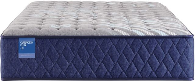Sealy® Carrington Chase Spring Midnight Cove 12.5" Innerspring Firm Tight Top Split California King Mattress, Includes 2 Pieces-2