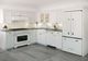 Unique® Appliances Classic Retro 36" Marshmallow White Under Cabinet Range Hood-1