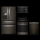 Whirlpool® 4 Piece Black Stainless Steel Kitchen Package-0