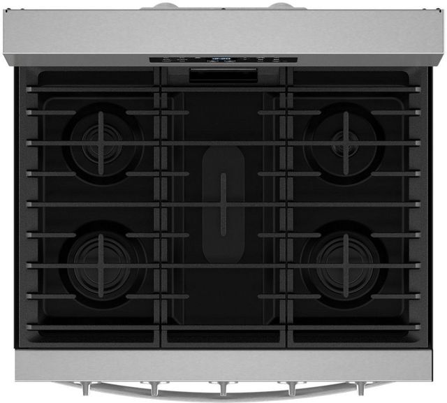 Whirlpool® 30" Stainless Steel Freestanding Gas Range-4