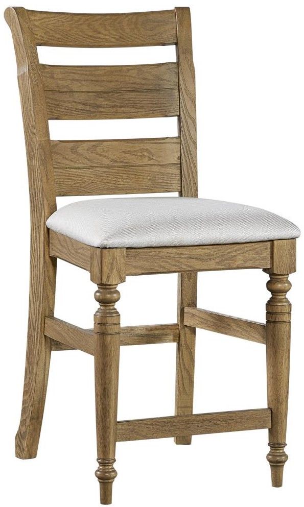 Bernards Bellamy Lane Beige/Caramel Counter Stool-0