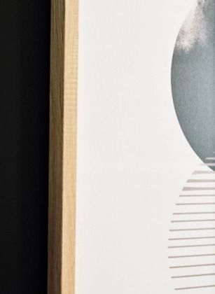 Signature Design by Ashley® Shaydunn Black/White Sun and Moon Wall Art-3