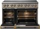 Viking® 5 Series 48" Nantucket Pro Style Induction Range with Brushed Brass Trim-1