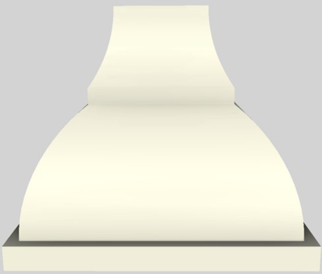 Vent-A-Hood® Designer Series 36" Biscuit Wall Mounted Range Hood-0