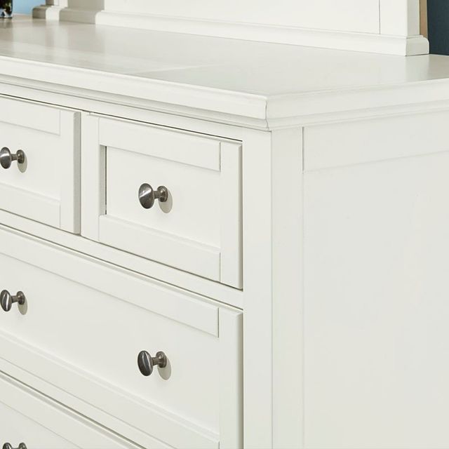 Vaughan-Bassett Bonanza White 8-Drawer Dresser-3