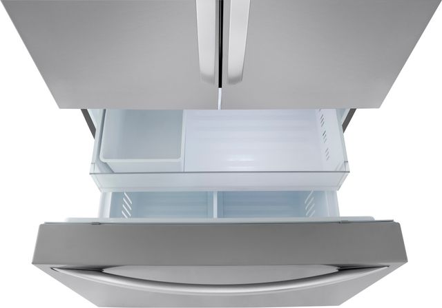 LG 36" 26.5 Cu. Ft. PrintProof™ Stainless Steel Smart Counter Depth French Door Refrigerator-5