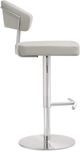TOV Furniture Cosmo Light Grey Steel Bar Stool-1