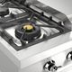 Ilve Nostalgie II 48” Stainless Steel Liquid Propane Rangetop with 8 Burners, Griddle and Chrome Trim-4