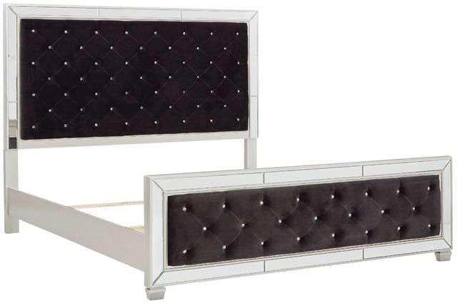 Signature Design by Ashley® Lindenfield Black California King Upholstered Bed-0