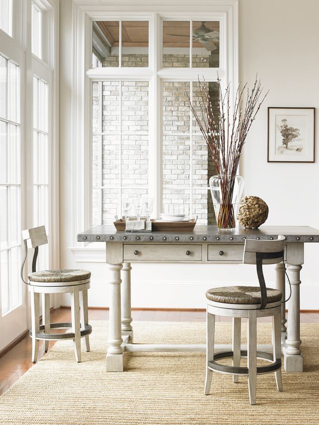 Lexington Home Oyster Bay Hidden Lake Beige Bistro Table-1