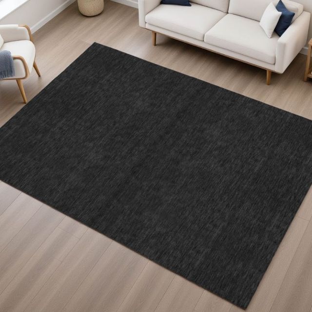 Dalyn™ Rug Company Soft Essentials SE6 Black 5'x8' Area Rug-1