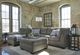 Ashley® Pitkin Slate Oversized Accent Ottoman-3