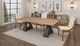 Nest Home Collections Orion Rectangular Light Natural Dining Table with Black Base-1