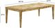 TOV Furniture Brandyss Natural Burl 90" Rectangular Dining Table-2
