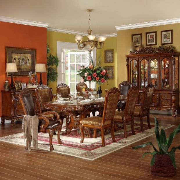 ACME Furniture Dresden Cherry Hutch and Buffet-1