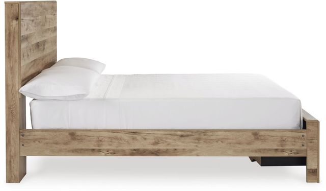 Signature Design by Ashley® Hyanna Tan Brown Twin Youth Panel Bed-3