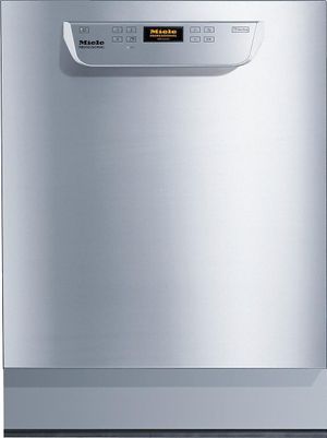 front view of the Miele 24" Stainless Steel Built In Dishwasher