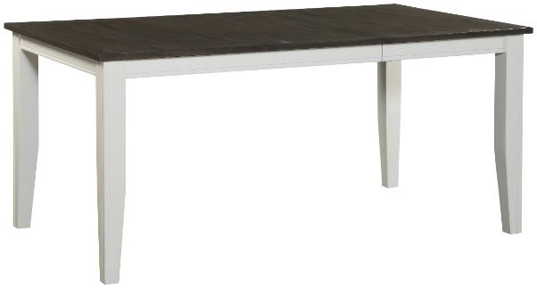 American Wholesale Furniture 5-Piece Grey/White Dining Set-3