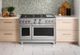 Café™ 48" Stainless Steel Pro Style Dual Fuel Range with 6 Burners and Griddle-1