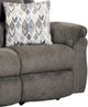 HomeStretch Newport Clove Double Manual Reclining Sofa-2
