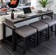 Liberty Furniture Tanners Creek 4-Piece Gray/Graystone Console Table Set-1