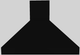 Vent-A-Hood® 42" Black Euro-Style Island Range Hood-0