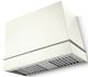 La Cornue CornuFé Loge 44" Pure White Wall Mounted Range Hood with Polished Chrome Trim-0
