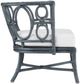 Currey & Company Tegal Muslin Navy Chair-2