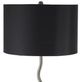 Furniture of America® Sprig 2-Piece Black Table Lamp Set-1