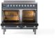 Ilve® Professional Plus II 40" Blue Grey Pro Style Induction Range-1