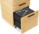 BDI Corridor™ 6507 Mobile File Pedestal-White Oak-1