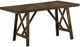 Monarch Specialties Inc. Dark Walnut 72" Rectangular Counter Height Dining Table-0