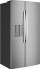 GE® 36" 23.6 Cu. Ft. Fingerprint Resistant Stainless Steel Counter Depth Side-By-Side Refrigerator with Extra Tall Dispenser and In-Door Icemaker-4