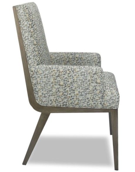 Parker Southern Dawson Ocelet Birch/Urbanite Dining Arm Chair-1