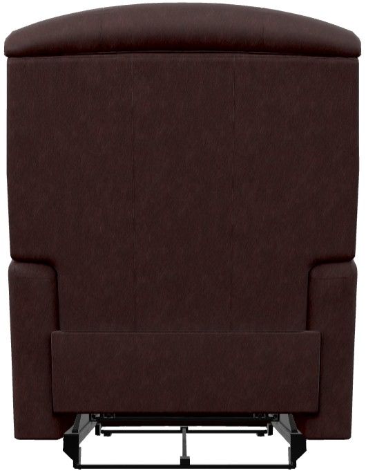 La-Z-Boy® Reed Pomegranate Leather Power Wall Recliner with Headrest and Lumbar-4
