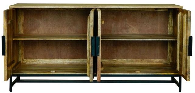 Jaipur Furniture Agra Brown 4-Door Sideboard-2