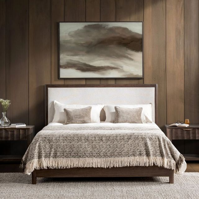 Classic Home Baylee Cocoa Brown Queen Panel Bed-1