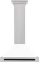 ZLINE 30" Autograph Edition White Matte Wall Mounted Range Hood -0