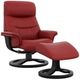 Fjords® Customizable Anne R Classic Comfort Small Manual Reclining Chair with Footstool-4