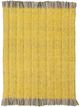 Surya Stowe Bright Yellow 50"x60" Throw Blanket-2
