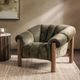 Classic Home Sansa Olive Green Accent Chair-1