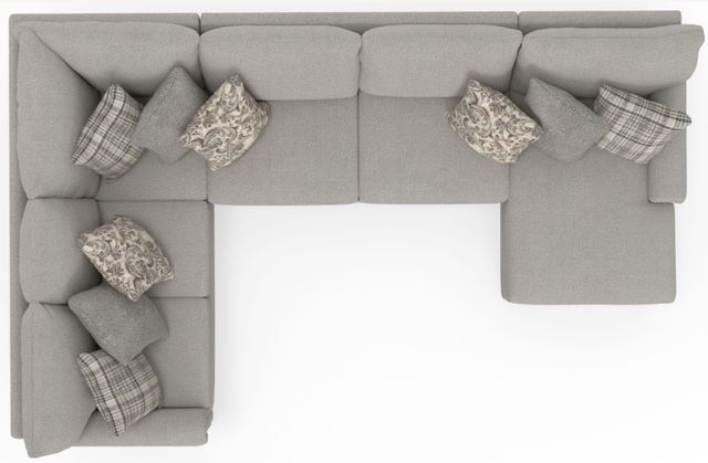 Jackson Furniture Livingston 3-Piece Linen U-Shape Sectional-4