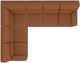 La-Z-Boy® Draper 4-Piece Clay L-Shape Sectional-3