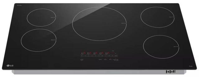 LG 36" Black Smart Induction Cooktop with UltraHeat™ 4.3kW Element-2