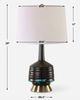 Uttermost® Foster Black Glaze Table Lamp-2