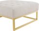 TOV Furniture Nova Metallic Beige Linen Ottoman-4