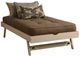 Kodiak Furniture Boho Linen Stone/White Twin Pop Up Bed with Mattress-0