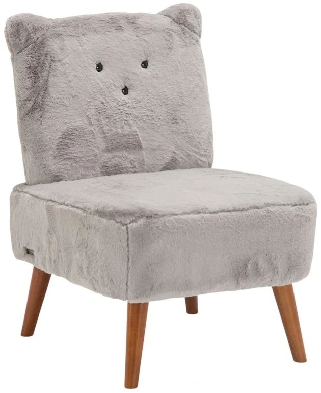 Michael Amini® A La Carte Gray/Capri Kitten Armless Chair-0