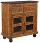 Horizon Home® Urban Rustic Brown 40" Cabinet-0